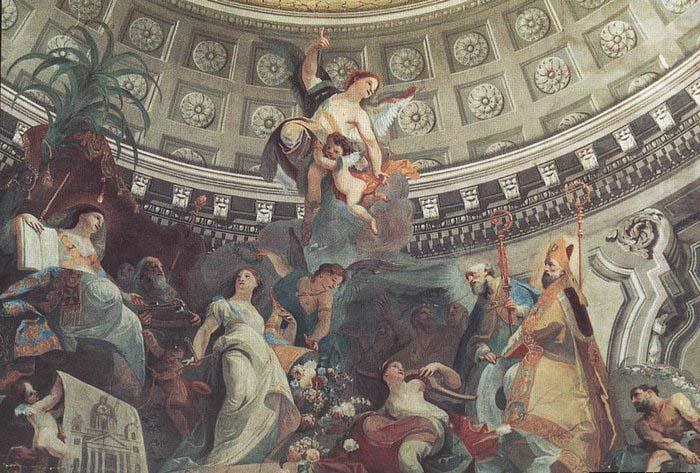 Ceiling decoration, MAULBERTSCH, Franz Anton